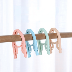 Portable Travel Folding Clothes Rack Telescopic Hanger