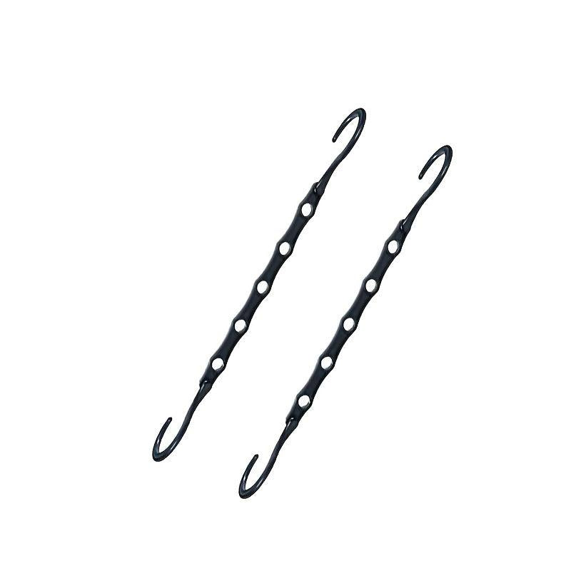 Space Saving Multifunctional Magic Hook Hanger 5 Holes Plastic Hanger