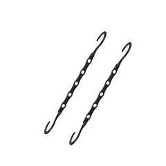 Space Saving Multifunctional Magic Hook Hanger 5 Holes Plastic Hanger