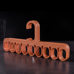 4pcs Plastic Hanger Set Space Saving Wardrobe Racks