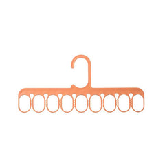 4pcs Plastic Hanger Set Space Saving Wardrobe Racks