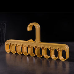4pcs Plastic Hanger Set Space Saving Wardrobe Racks