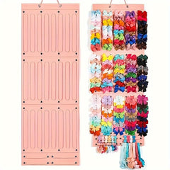 Hair Bows Organizer with 27 Ribbons