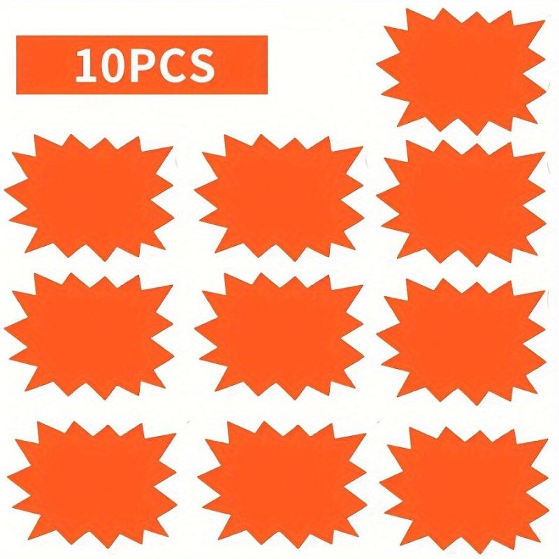 10pcs Pricing Signs Supermarket Display Signs