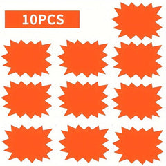 10pcs Pricing Signs Supermarket Display Signs