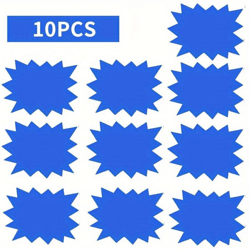 10pcs Pricing Signs Supermarket Display Signs