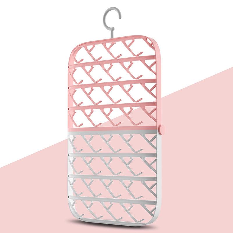 Portable Folding Clothes Hanger Multifunction Drying Rack