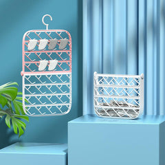 Portable Folding Clothes Hanger Multifunction Drying Rack