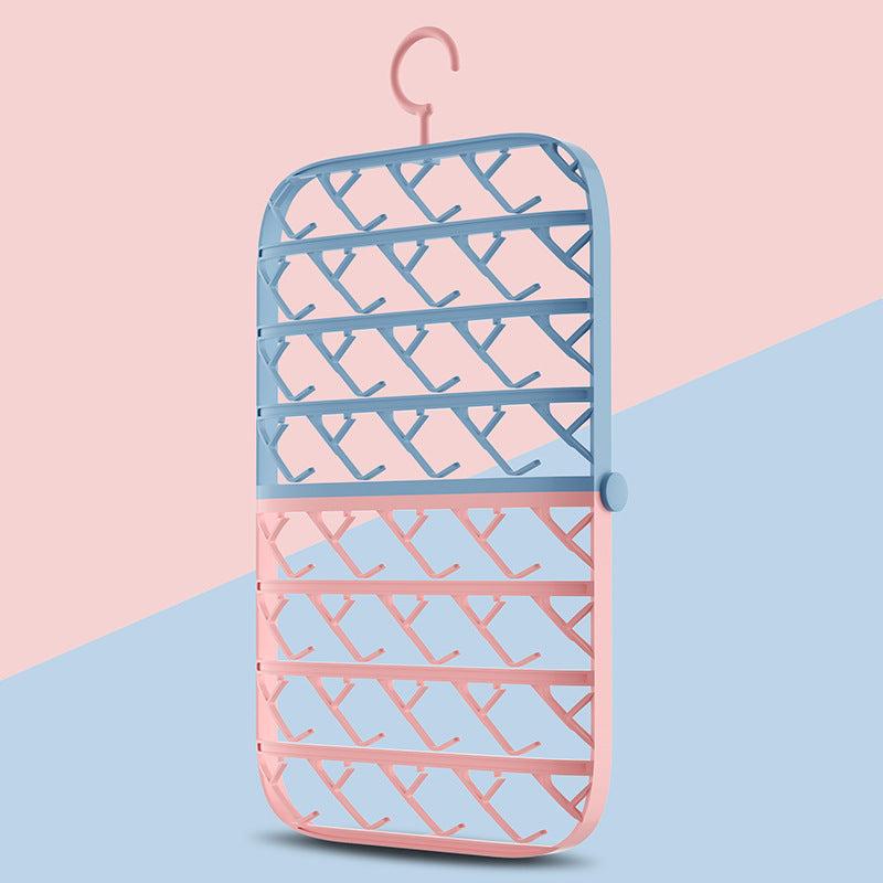 Portable Folding Clothes Hanger Multifunction Drying Rack