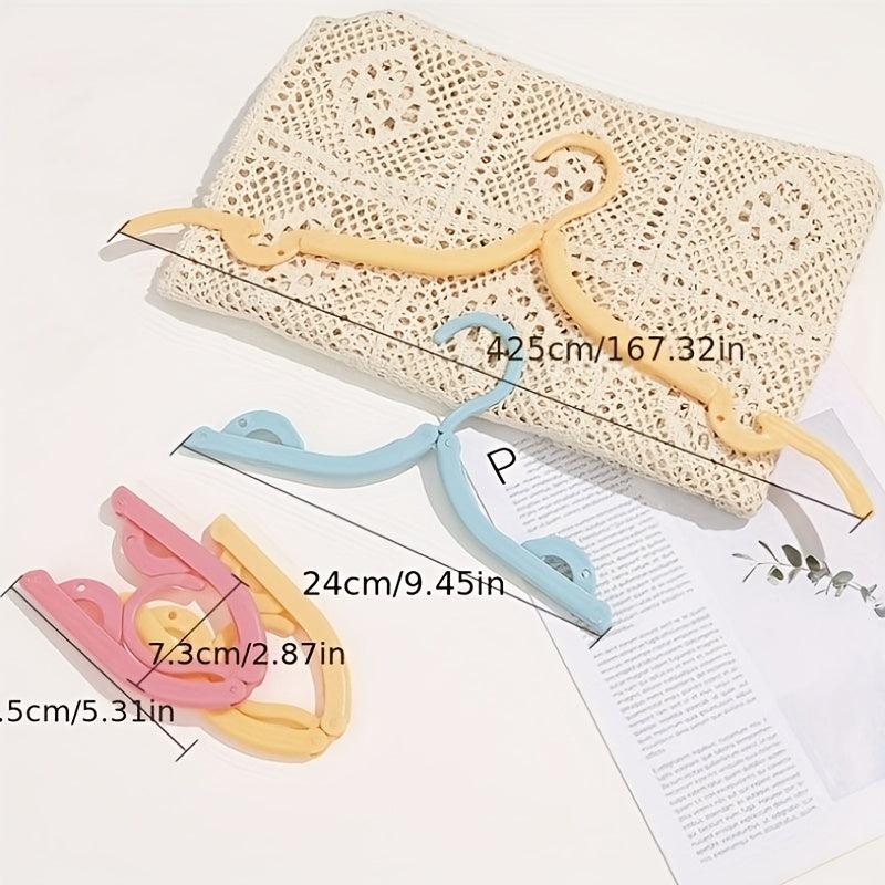 2pcs Folding Clothes Rack Multifunctional Clothes Rack Solid Non slip