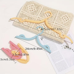 2pcs Folding Clothes Rack Multifunctional Clothes Rack Solid Non slip
