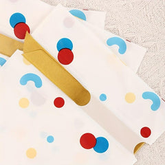 5pcs Polka Dot Thank You Drawstring Packaging Bag
