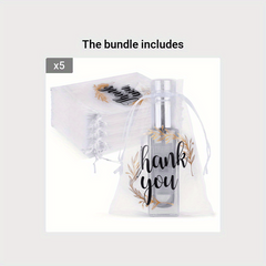 200pcs Sheer Organza Small Transparent Favor Bags Wedding Favor Bags