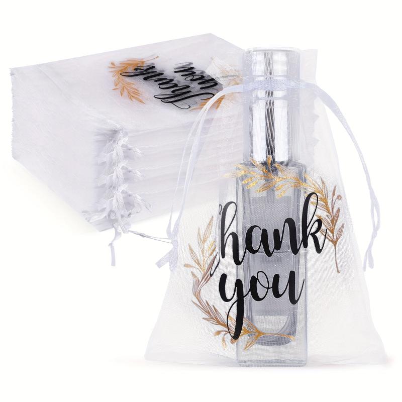 200pcs Sheer Organza Small Transparent Favor Bags Wedding Favor Bags
