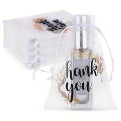 200pcs Sheer Organza Small Transparent Favor Bags Wedding Favor Bags
