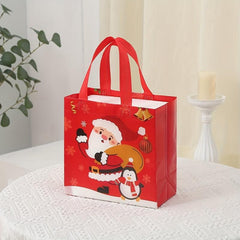 Christmas Gift Bags Waterproof Nonwoven Foldable - Perfect for Birthdays & Shopp