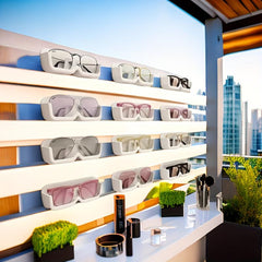 Wall Hanging Glasses Storage Box Display