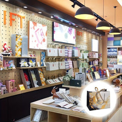 Marble Pattern Gift Bag Tote Bag With Ribbon Packaging Bag Shopping Mall