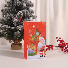 4pcs Christmas Party Favor Bags Holiday Candy Bags