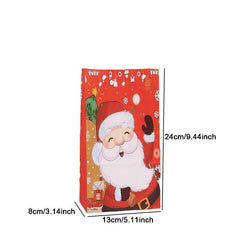 4pcs Christmas Party Favor Bags Holiday Candy Bags
