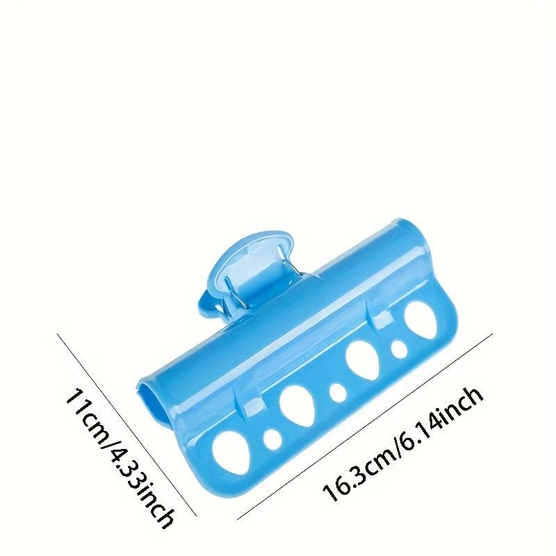 1pc Windproof Clothes Hanger Fixing Clip Large Balcony Clothes Rod Buckle