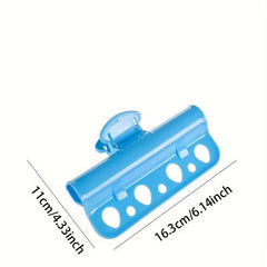 1pc Windproof Clothes Hanger Fixing Clip Large Balcony Clothes Rod Buckle