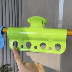 1pc Windproof Clothes Hanger Fixing Clip Large Balcony Clothes Rod Buckle