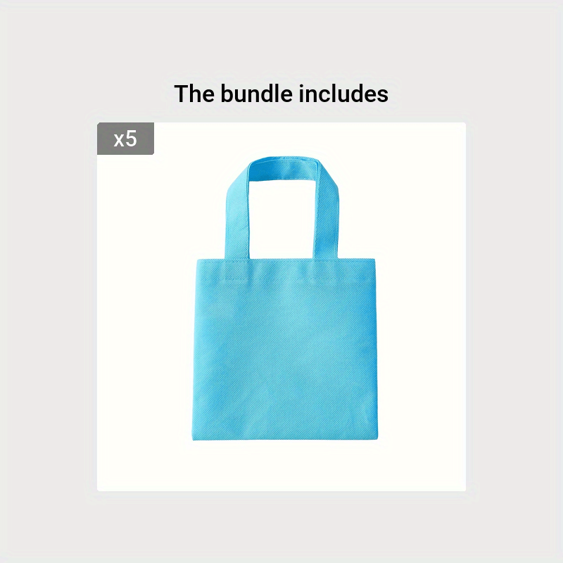 1pc Non Woven Tote Bag Candy Bag Storage Bag Gift Bag