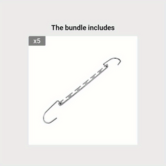 1pc Folding Clothes Drying Rack Space Saving Hanger