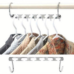 1pc Folding Clothes Drying Rack Space Saving Hanger