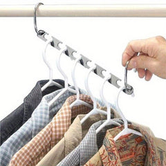 1pc Folding Clothes Drying Rack Space Saving Hanger