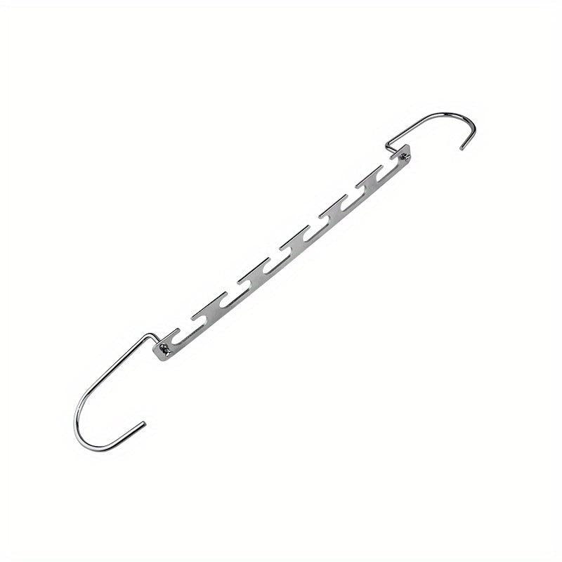 1pc Folding Clothes Drying Rack Space Saving Hanger