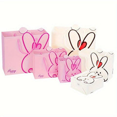 Rabbit Paper Bag Gift Packaging for Retail Stores