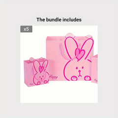 Rabbit Paper Bag Gift Packaging for Retail Stores