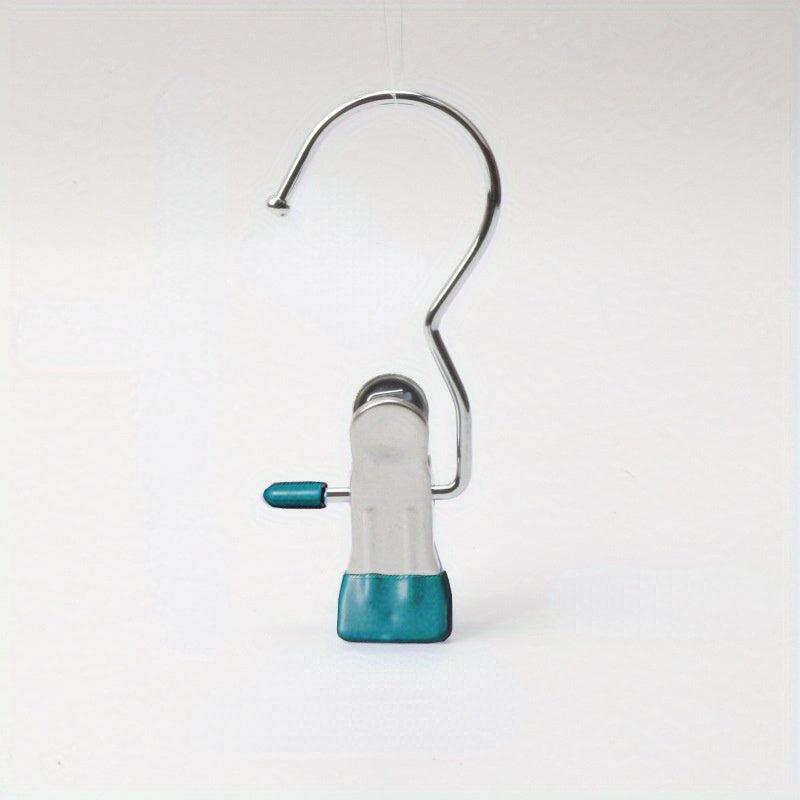 Stainless Steel Non Slip Hanger Clip for Clothing Stores