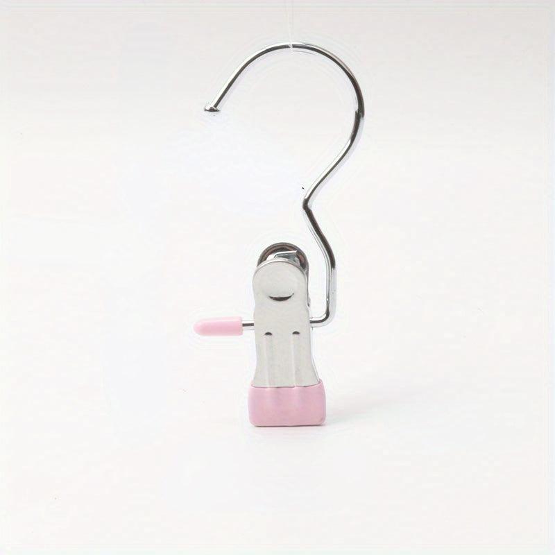 Stainless Steel Non Slip Hanger Clip for Clothing Stores