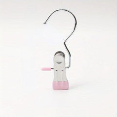 Stainless Steel Non Slip Hanger Clip for Clothing Stores