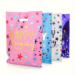 10pcs Star Aluminum Film Birthday Party Gift Bag