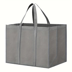 Large Reusable Grocery Shopping Bags Bulk Eco Tote Bags with Long Handle