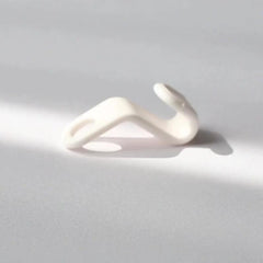 6pcs S Shaped Clothes Hanger Hook Thickened Plastic Hotel Storage