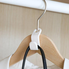 6pcs S Shaped Clothes Hanger Hook Thickened Plastic Hotel Storage