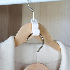 6pcs S Shaped Clothes Hanger Hook Thickened Plastic Hotel Storage
