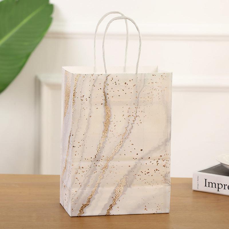 Birthday Gift Packaging Hot Stamping Shopping Paper Bags