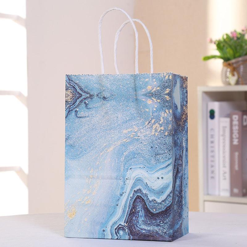 Birthday Gift Packaging Hot Stamping Shopping Paper Bags