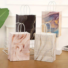 Birthday Gift Packaging Hot Stamping Shopping Paper Bags