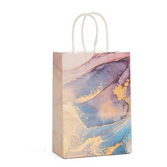 Birthday Gift Packaging Hot Stamping Shopping Paper Bags
