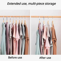 Clothes Stackable Storage Hook - Pack of 100