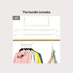 Heavy Duty Closet Hangers for Space Saving and Organization
