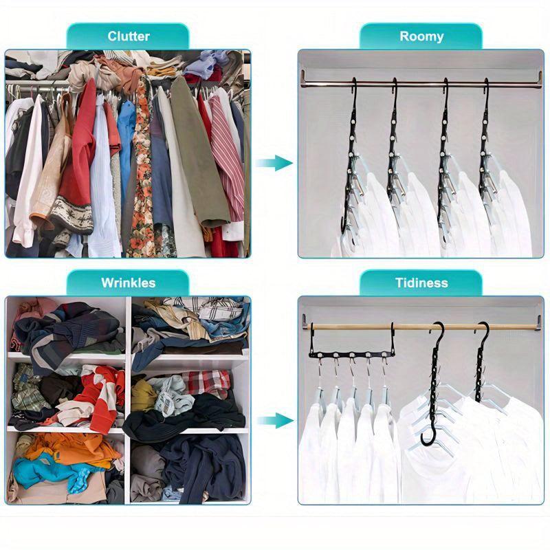 Heavy Duty Closet Hangers for Space Saving and Organization