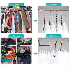 Heavy Duty Closet Hangers for Space Saving and Organization
